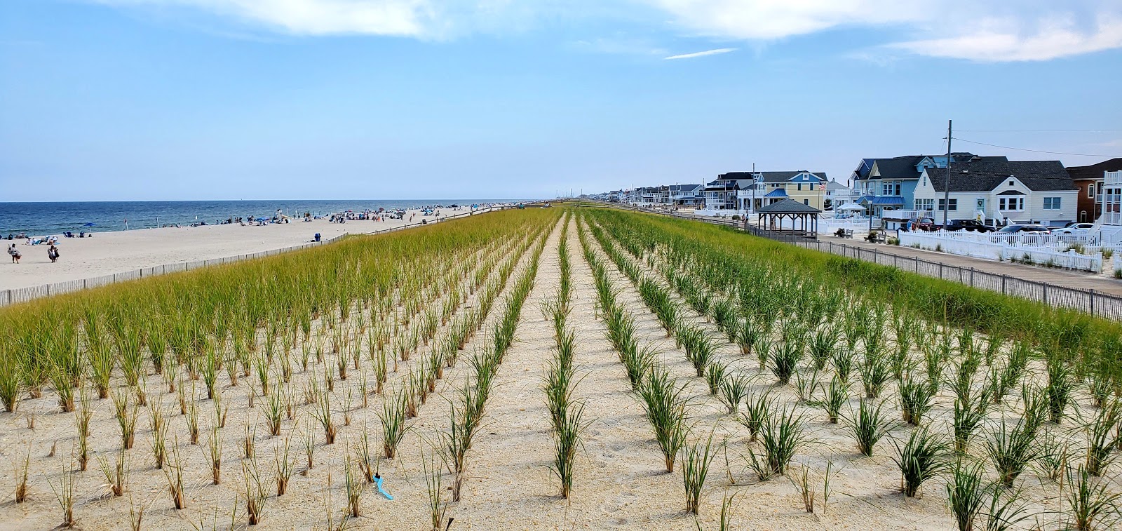 Foto av Lavallette Beach med beige sand yta