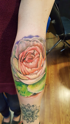 Explore ankle foot tattoo ideas, creative tattoo ideas in East Freedom, available at Midnight Ink Tattoo Parlor