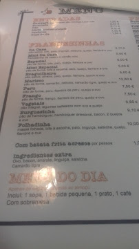A Braguista à Braga menu
