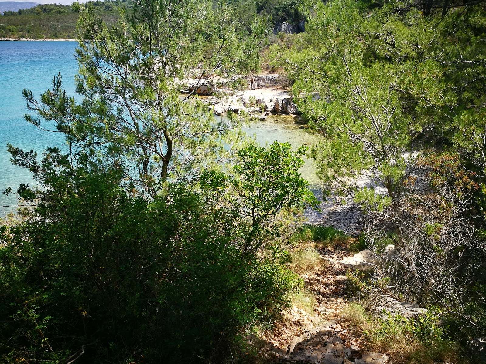 Foto av Zhukova beach omgiven av berg