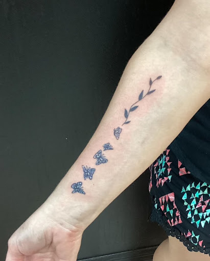 Explore mindset tattoo ideas, creative tattoo ideas in Cocoa, available at Rorschach Tattoo Shop and Piercing Studio