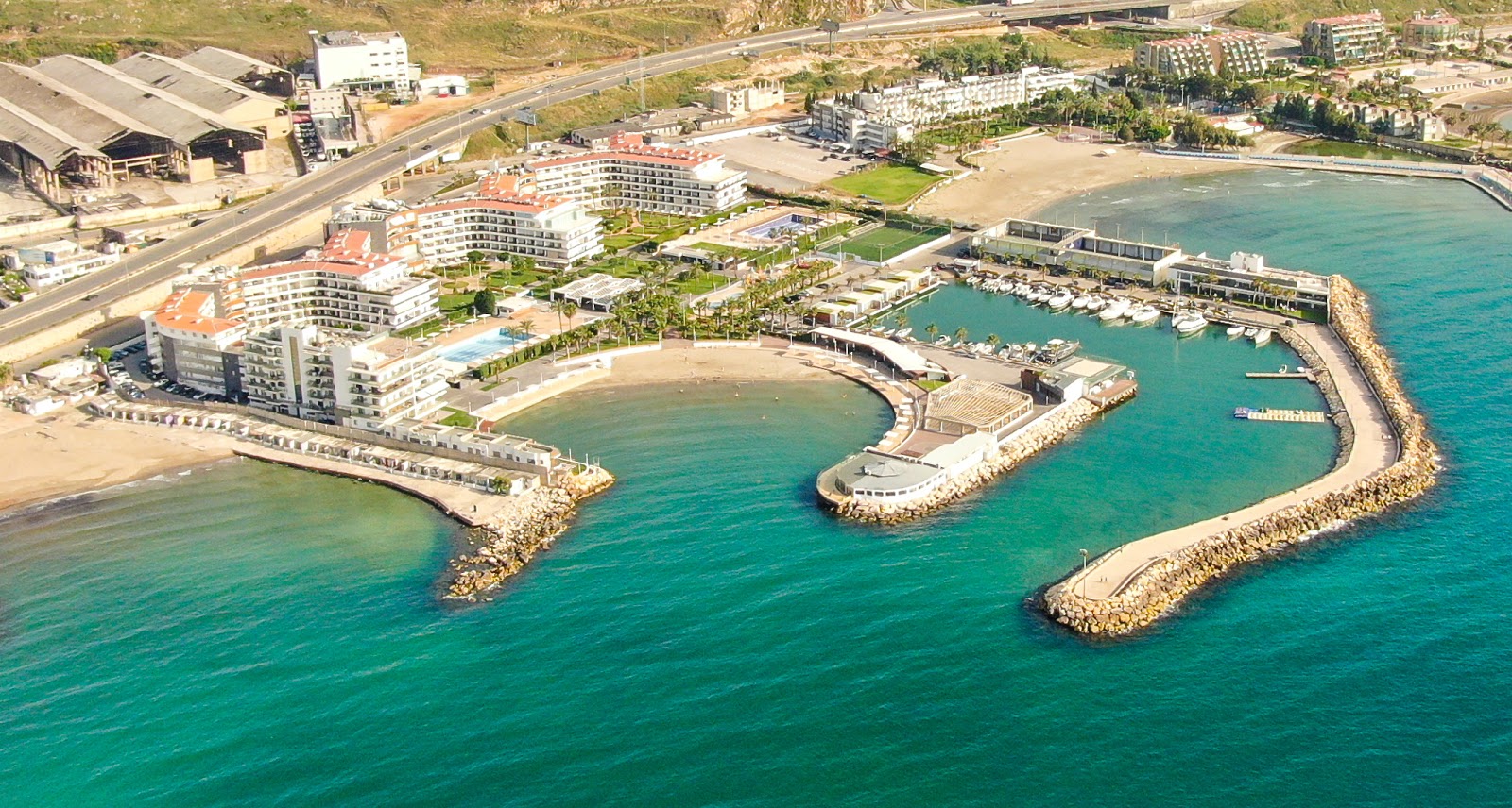 Foto de Palma Beach con arena fina beige superficie