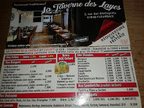 Menu / carte de Friterie de la taverne à Fleurbaix