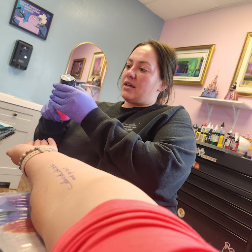 Explore tattoo ideas dog, creative tattoo ideas in Tehachapi, available at Briar Rose TATTOO