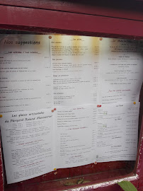 Restaurant L'Auberge Du Pont à Saint-Léon-sur-Vézère (la carte)