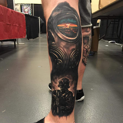 Explore friday the 13th jason tattoo ideas, creative tattoo ideas in Temecula, available at CAPTAIN TATTOO ART STUDIO