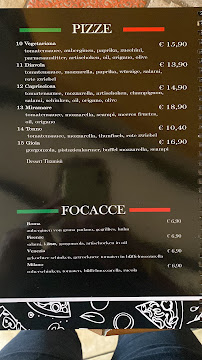 Menu / carte de mira~mare~sicily experiens à Klütz