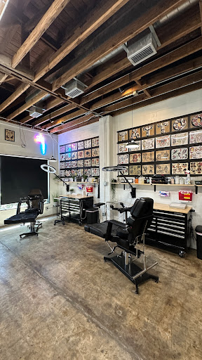 Explore dog nose print tattoo ideas, creative tattoo ideas in Lakeland, available at Black Swan Tattoo