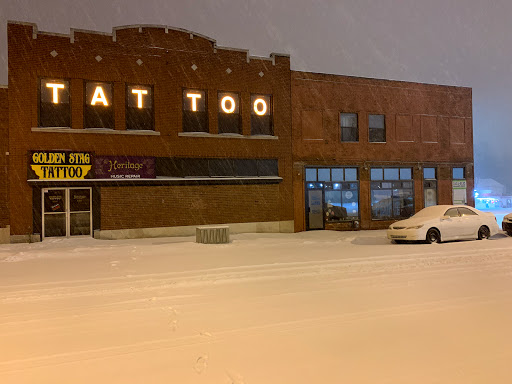 Explore cool first tattoo ideas for men, creative tattoo ideas in Kansas City, available at Golden Stag Tattoo and Gallery