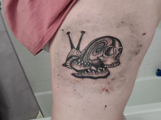 Explore mgk tattoo ideas, creative tattoo ideas in Modesto, available at Dying Art Tattoo