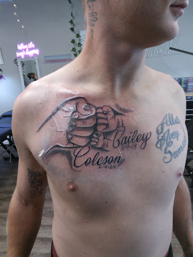 Explore linkin park tattoo ideas, creative tattoo ideas in Fort Worth, available at Blindfold Tattoos