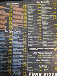Menu / carte de Euro-Pizza chez jean-mi a beaumont à Marseille