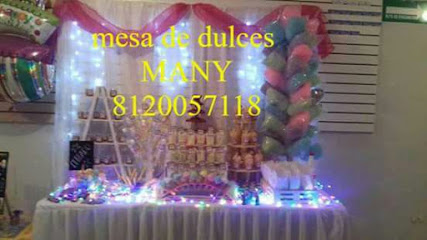 Mesas De Dulces Y Delicias Many
