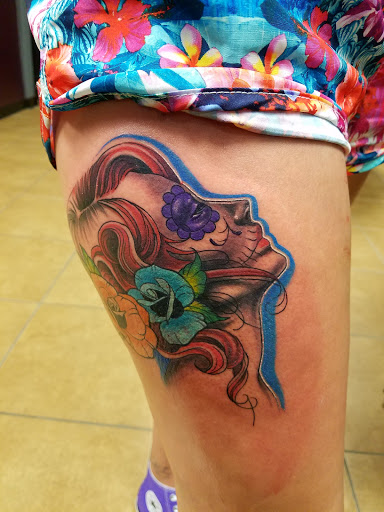 Tattoo Shop «Black Lotus Tattoo Studio», reviews and photos, 218 Texas Blvd N, Weslaco, TX 78596, USA