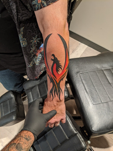 Explore death moth tattoo ideas, creative tattoo ideas in Orlando, available at Hart & Huntington Tattoo Co. Orlando