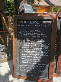Menu du Café Brunet à Annecy