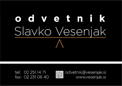 Odvetniška družba - Law firm VESENJAK / Odvetnik - Attorney at law Slavko Vesenjak