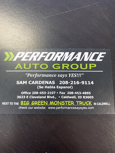 Used Car Dealer «Performance Auto Sales», reviews and photos, 3607 Cleveland Blvd, Caldwell, ID 83605, USA