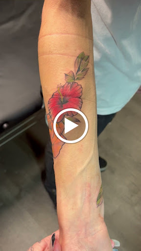 Explore twin tattoo ideas for mom, creative tattoo ideas in Goose Creek, available at Red Kirin Tattoo