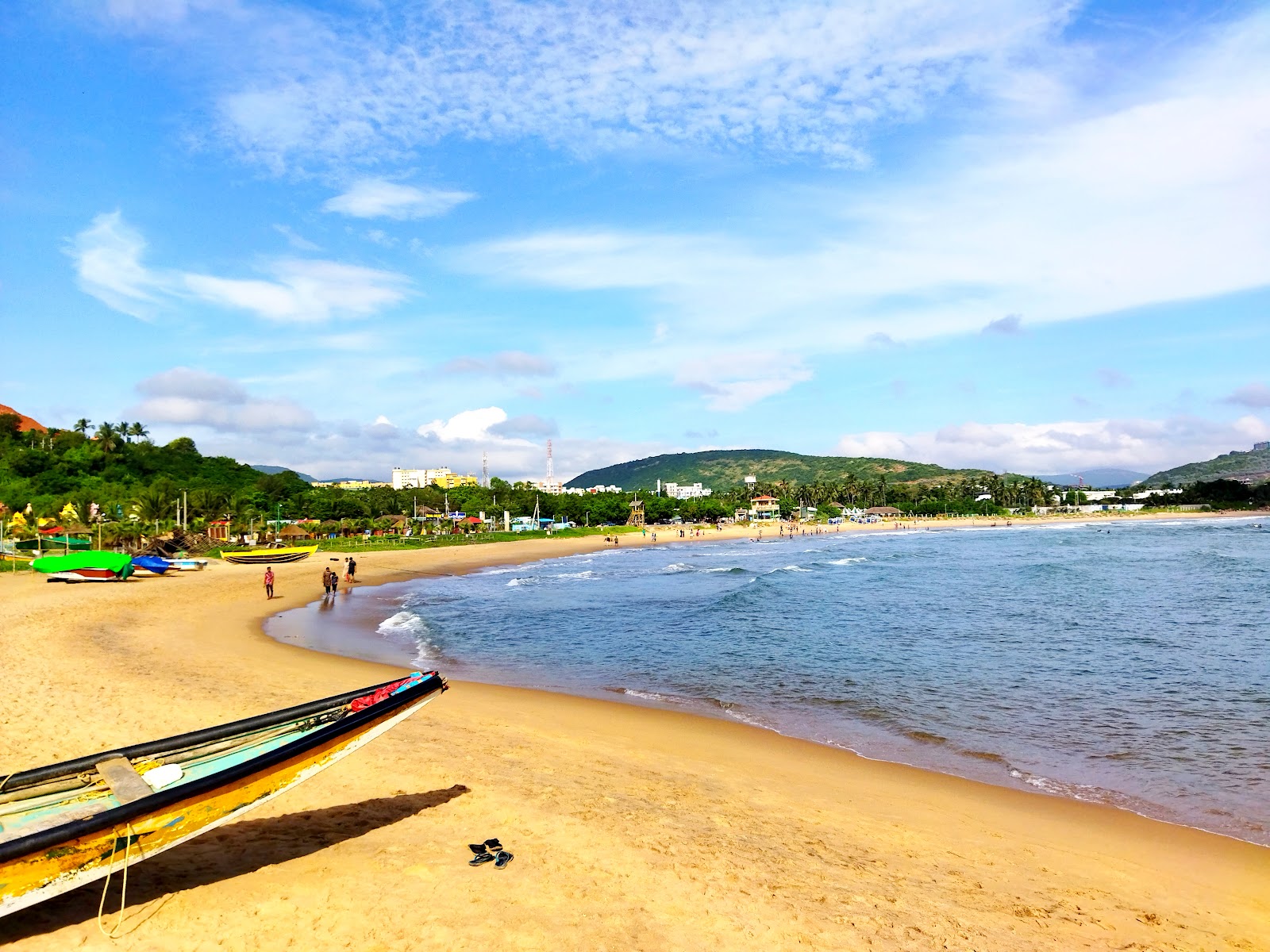 Foto di Rushikonda Beach - luogo popolare tra gli intenditori del relax