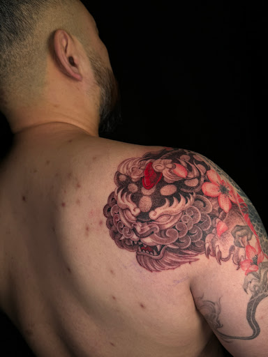 Explore woodstock tattoo ideas, creative tattoo ideas in Norcross, available at Brotherhood Tattoo