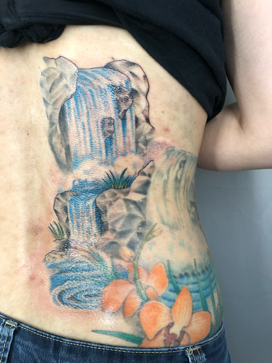 Explore anime sleeve tattoo ideas, creative tattoo ideas in Fort Lauderdale, available at True Love Tattoo of Fort Lauderdale on 17th Street