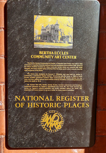 Art Gallery «Eccles Community Art Center», reviews and photos, 2580 Jefferson Ave, Ogden, UT 84401, USA