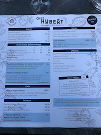 Menu / carte de Bistrot Chez Hubert à Fouesnant