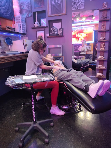 Explore muscle tattoo ideas, creative tattoo ideas in Whitehall, available at Sick Ink