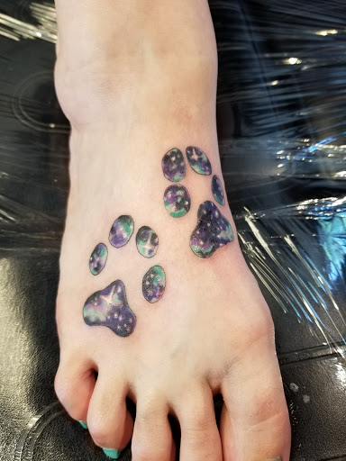 Explore baphomet tattoo ideas, creative tattoo ideas in Canton, available at Iron Eel Tattoo