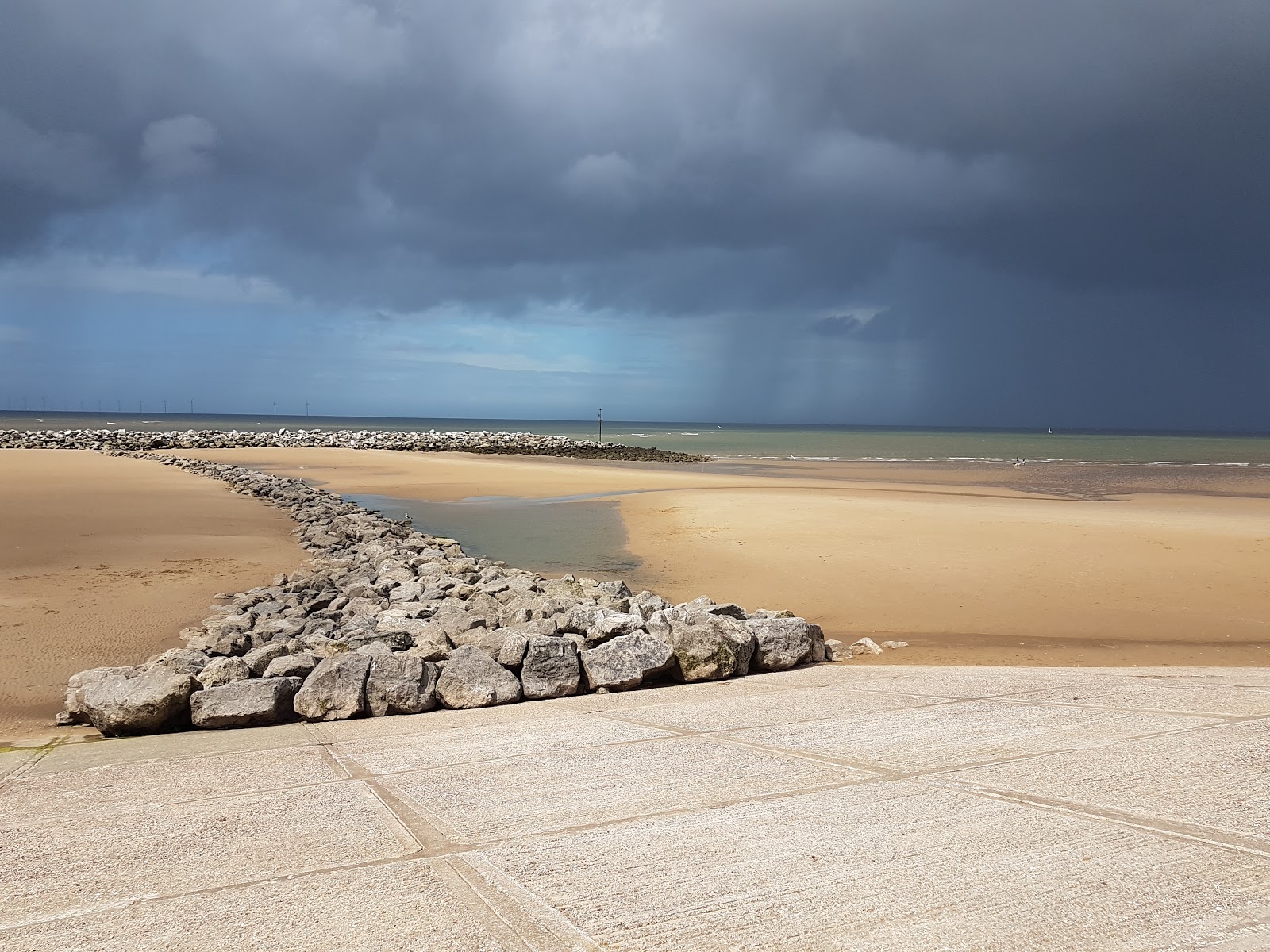 Foto af Leasowe Strand - populært sted blandt afslapningskendere