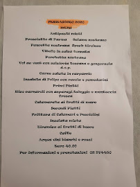 Ticino Blu à Castelletto menu