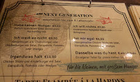 Hardys Bar and Restaurant à Rust menu