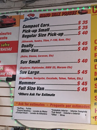 Car Wash «Tio Car Wash», reviews and photos, 3442 Whittier Blvd, Los Angeles, CA 90023, USA