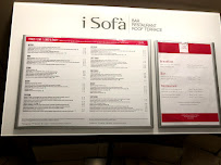 Carte du I Sofà Bar Restaurant à Rome