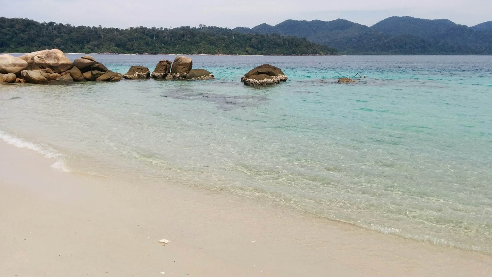 Photo de Punte Malaka Beach situé dans une zone naturelle