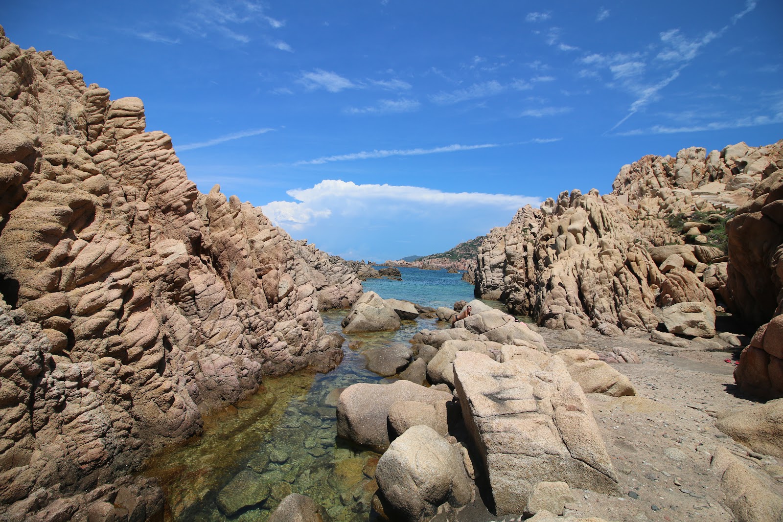 Foto di Li Baietti Beach area servizi