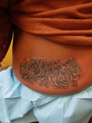 Explore big cat tattoo ideas, creative tattoo ideas in Deer Park, available at Golden 7 Tattoos