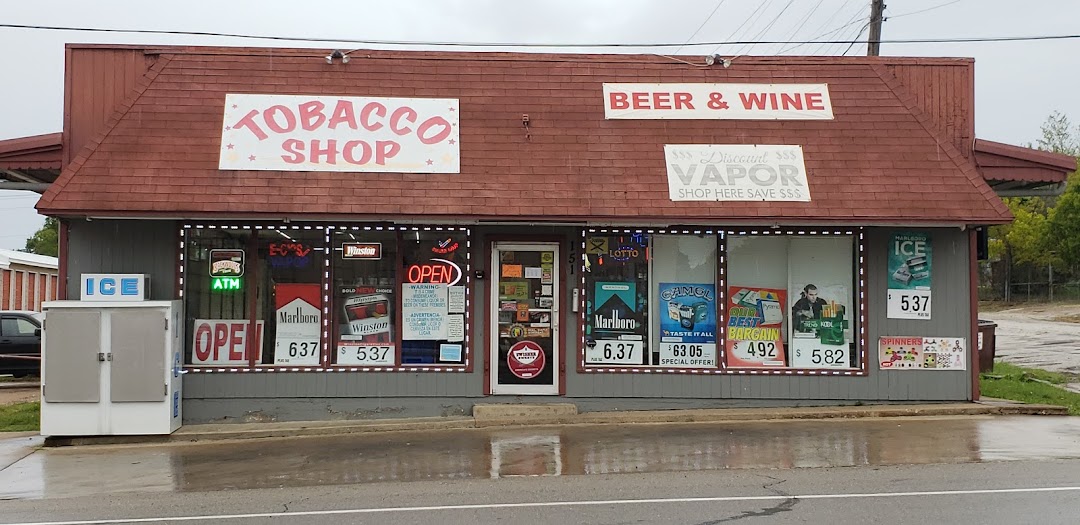 TOBACCO AND BEER-WINE SHOP