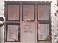 Menu / carte de Gambrinus à Suhl