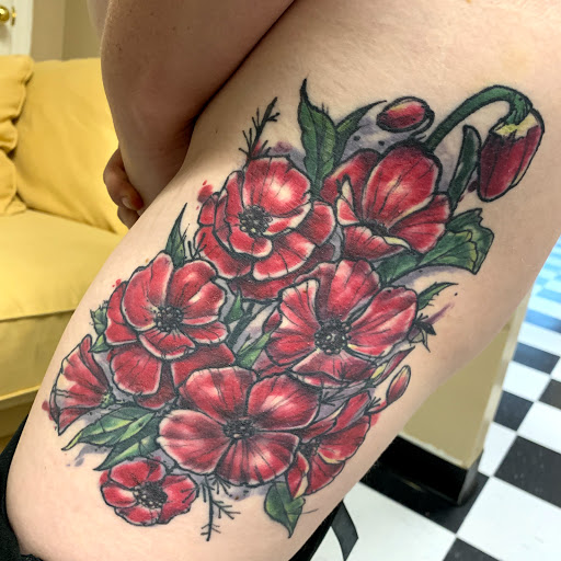 Explore men's fine line tattoo ideas, creative tattoo ideas in Augusta, available at Mr. Tattoo