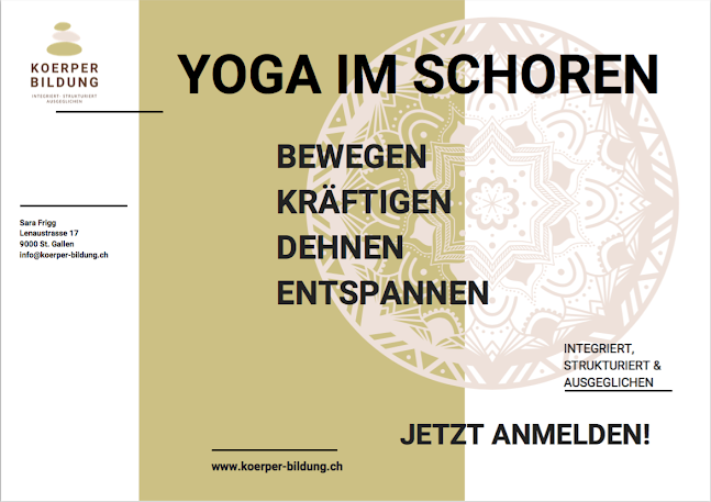 Kommentare und Rezensionen über Körperbildung Rolfing & Yoga GmbH