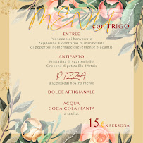 Carte du Trigo Pizza & Burger à Teverola