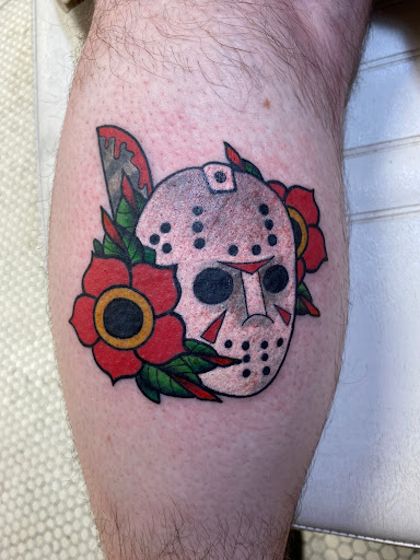Explore sound wave tattoo ideas, creative tattoo ideas in Gainesville, available at The Hive Body Art Collective