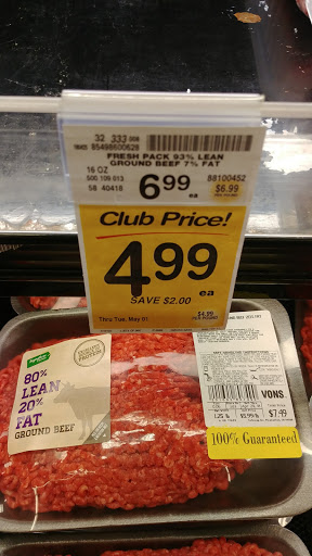 Grocery Store «Vons», reviews and photos, 777 S Glendora Ave, West Covina, CA 91790, USA