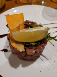 Steak tartare du Restaurant français Brasserie Bordelaise à Bordeaux - n°20
