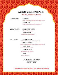 Ristorante Indiano Maharaja à Treviso menu