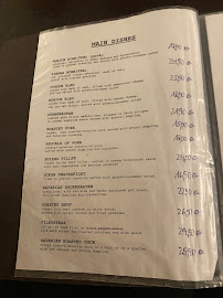 Zum Dürnbräu à Munich menu