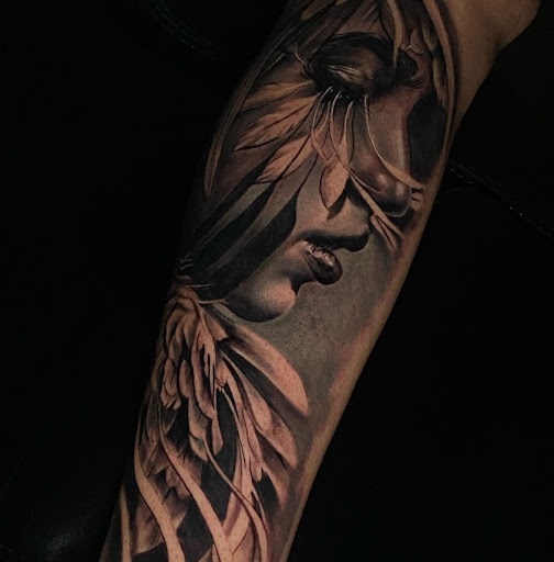 Find female breast tattoo ideas for your next unique tattoo in San Antonio at Firme Copias Tattoo Studio