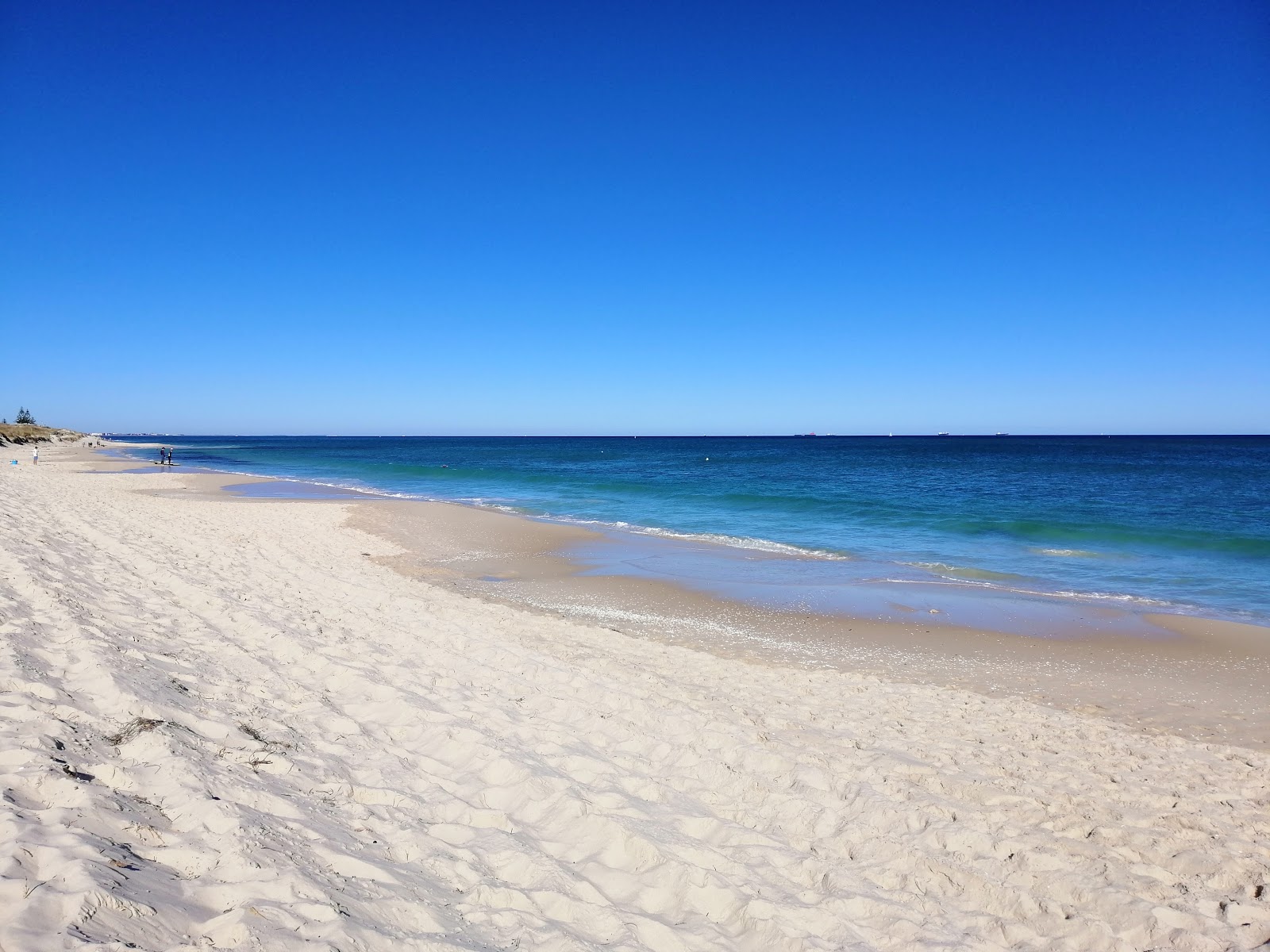 Swanbourne Beach的照片 带有碧绿色纯水表面